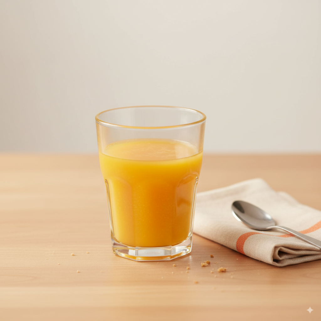 Zumo natural de naranja